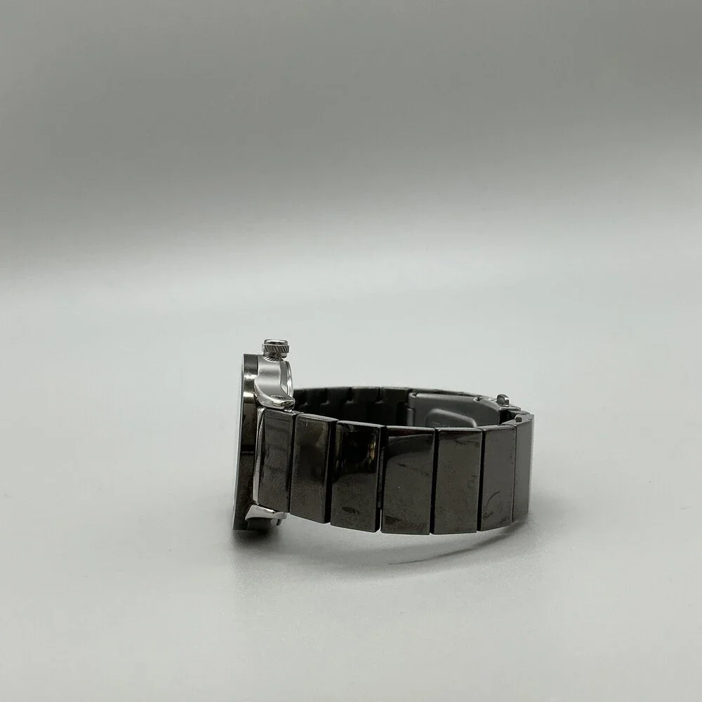 Kenneth Cole KC4838 Womens Watch 32mm Gray Dial Date Bracelet New Battery 6.5